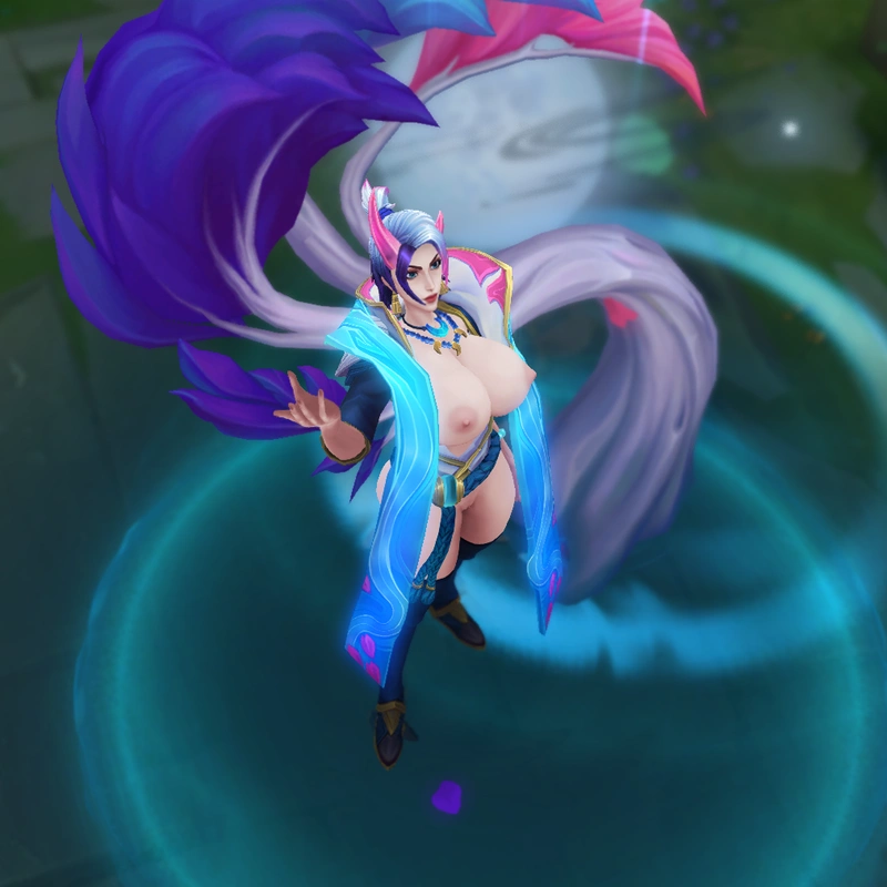 Spirit Blossom Aphelios custom skin for League of Legends