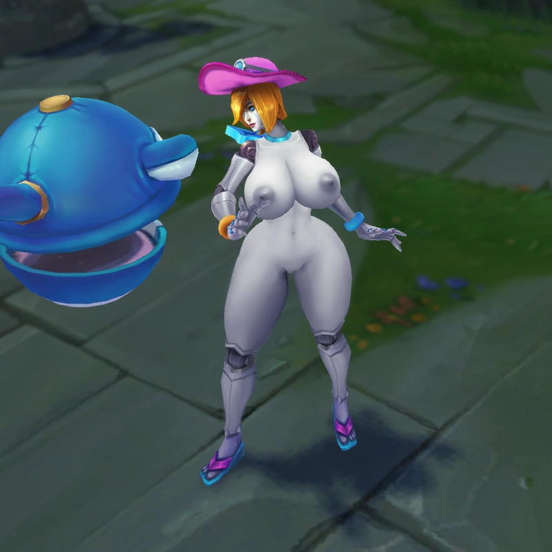 Pool Party Orianna custom skin for League of Legends