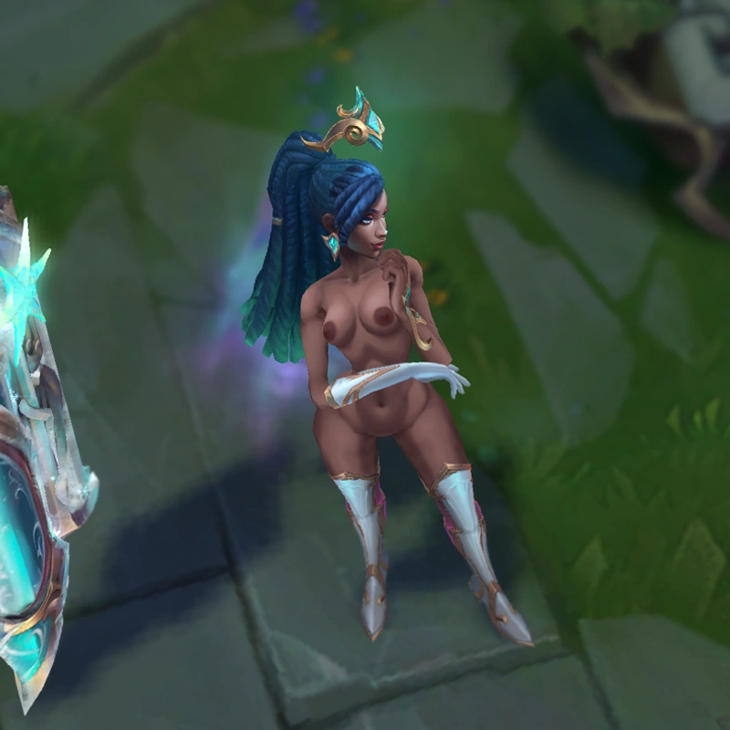 Winterblessed Senna custom skin for League of Legends