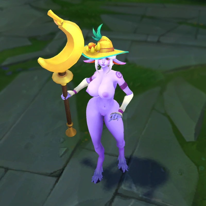 Order of the Banana Soraka custom skin for League of Legends