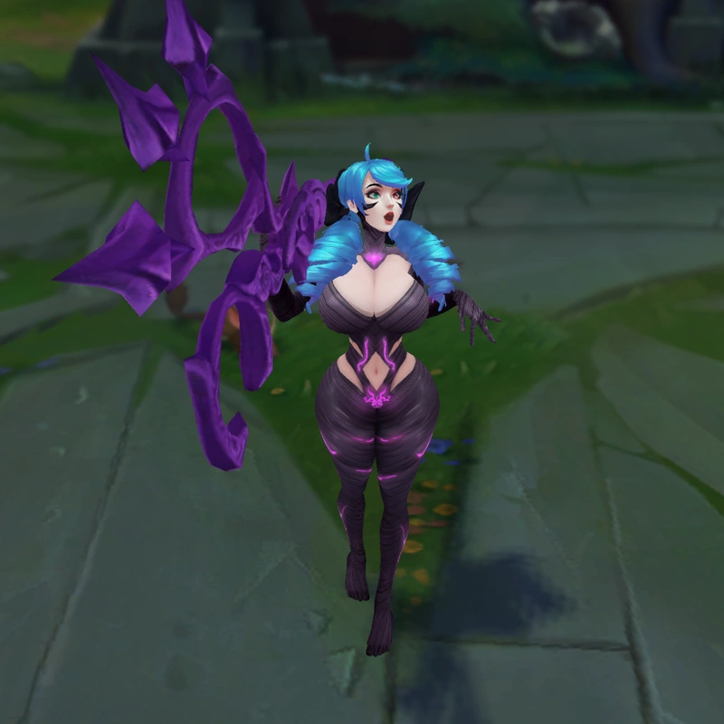 Void Gwen custom skin for League of Legends