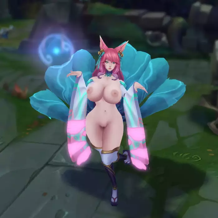 Spirit Blossom Ahri custom skin for League of Legends