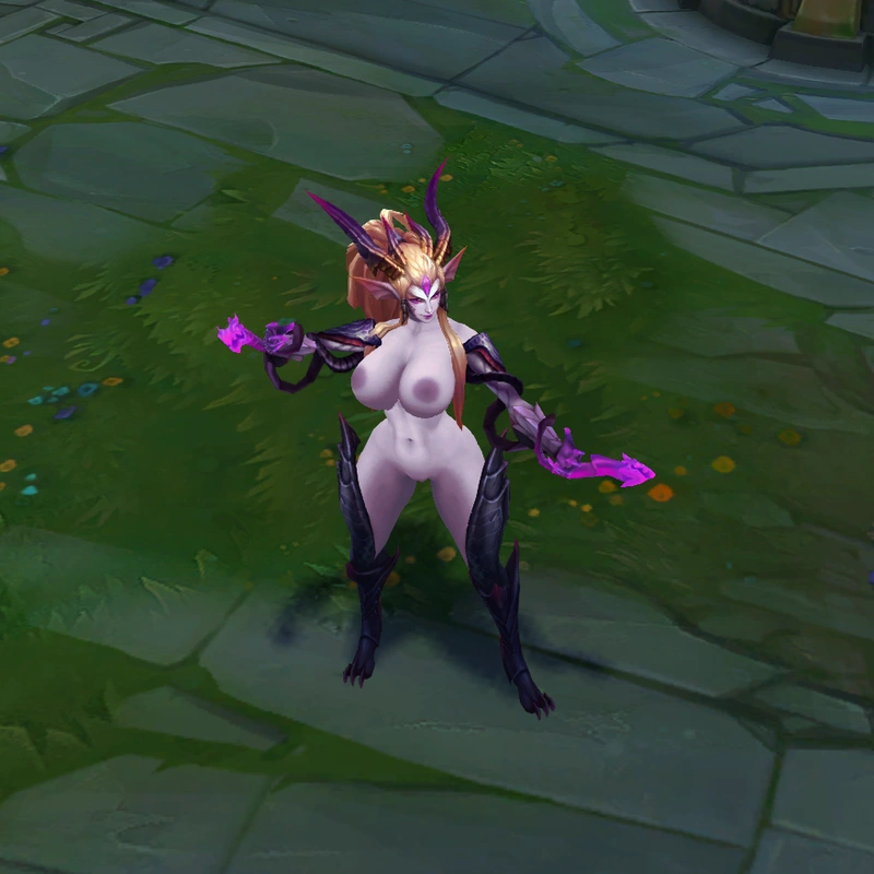 Dragon Sorceress Zyra custom skin for League of Legends