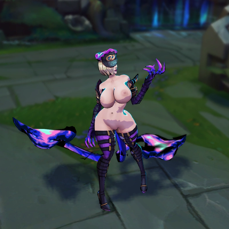 Soul Fighter Evelynn custom skin for League of Legends