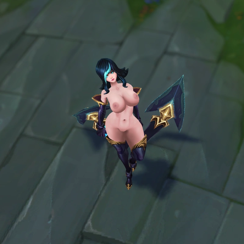 Shadow Evelynn custom skin for League of Legends