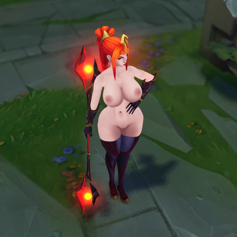 Elementalist Lux custom skin for League of Legends