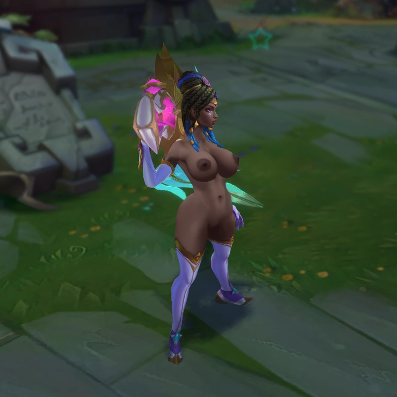 Star Guardian Senna custom skin for League of Legends