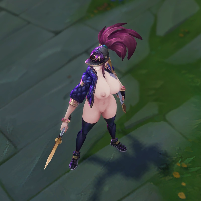 KDA Akali custom skin for League of Legends