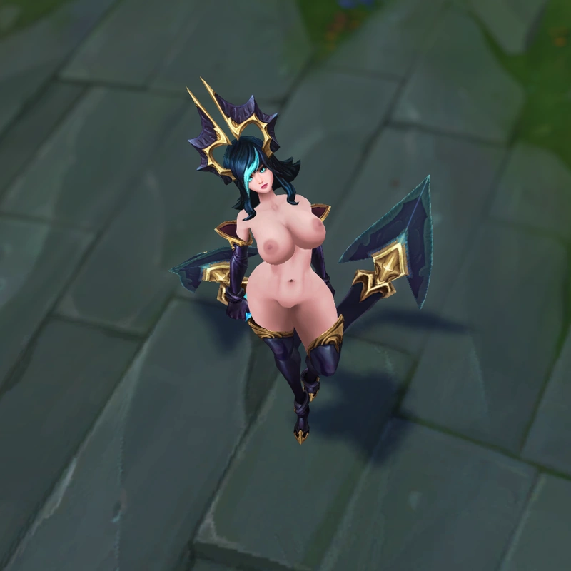 Shadow Evelynn custom skin for League of Legends