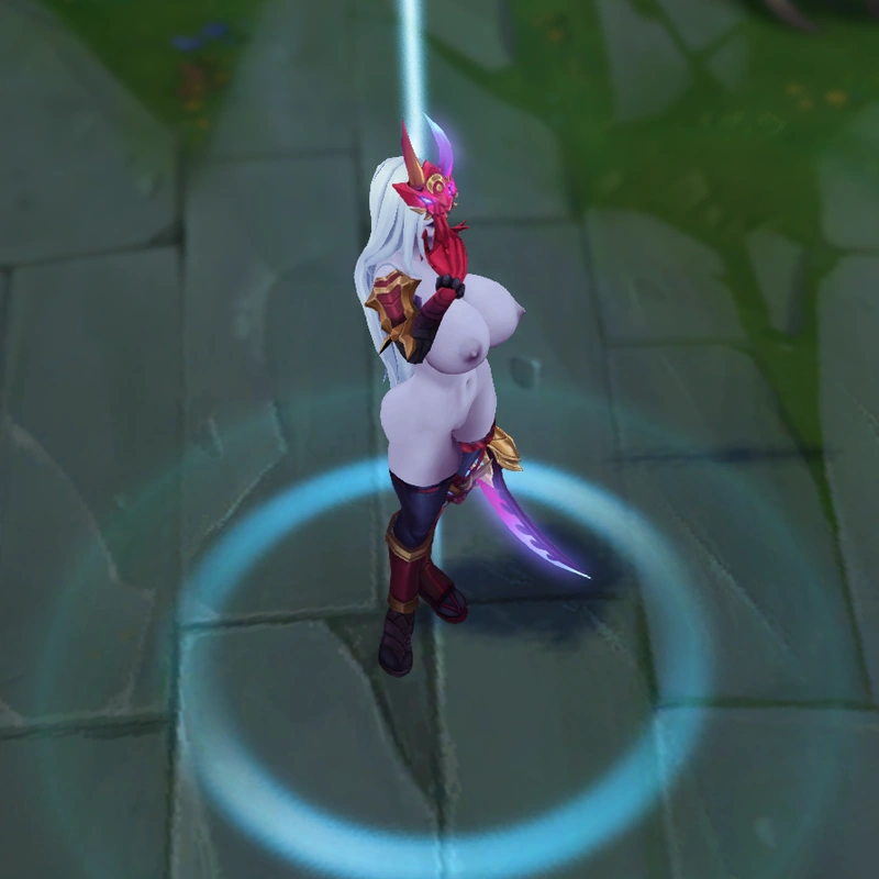 Blood Moon Katarina custom skin for League of Legends
