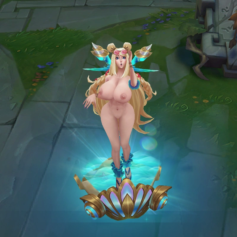 Ocean Song Seraphine custom skin for League of Legends