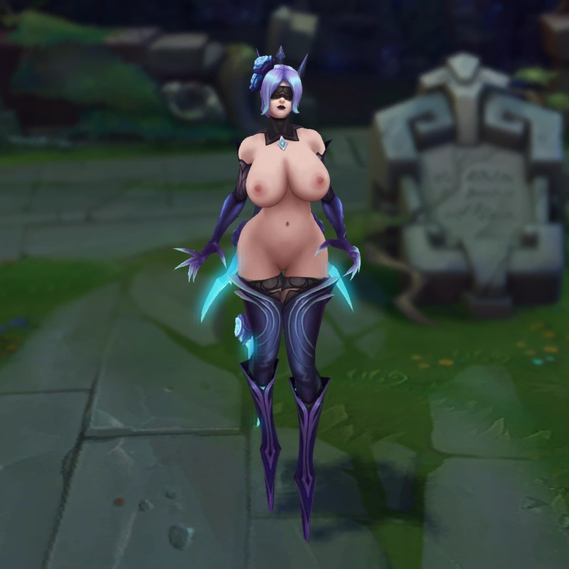 Withered Rose Elise custom skin for League of Legends