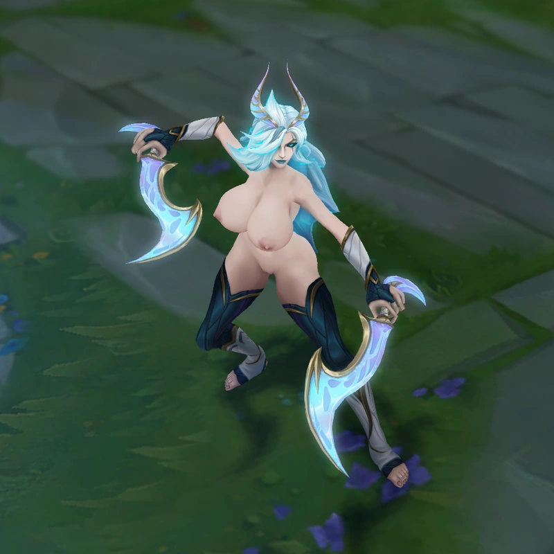Faerie Court Katarina custom skin for League of Legends