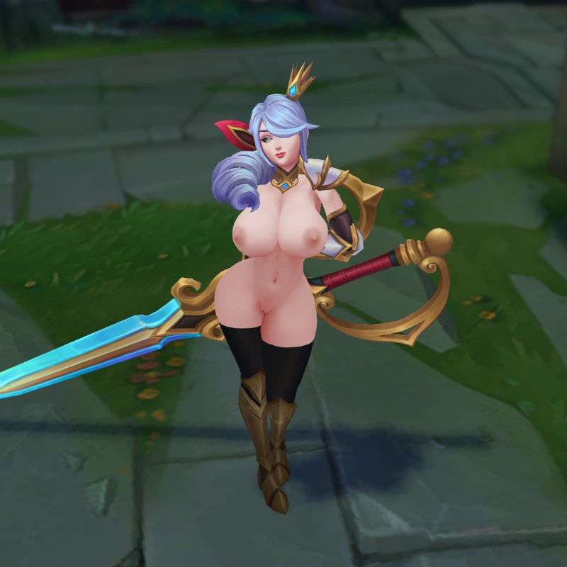 Battle Queen Gwen custom skin for League of Legends